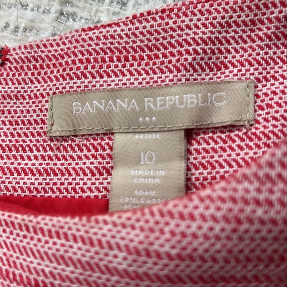 Sz10 Banana Republic Sleeveless Belted Dress - Picture 7 of 8